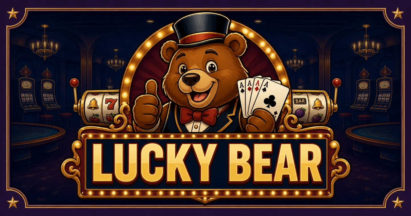 Lucky Bear — ретро-баннер независимого информационного портала